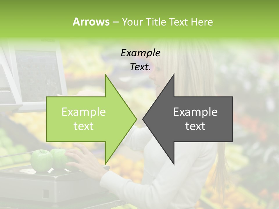 Fruit Commerce Customer PowerPoint Template