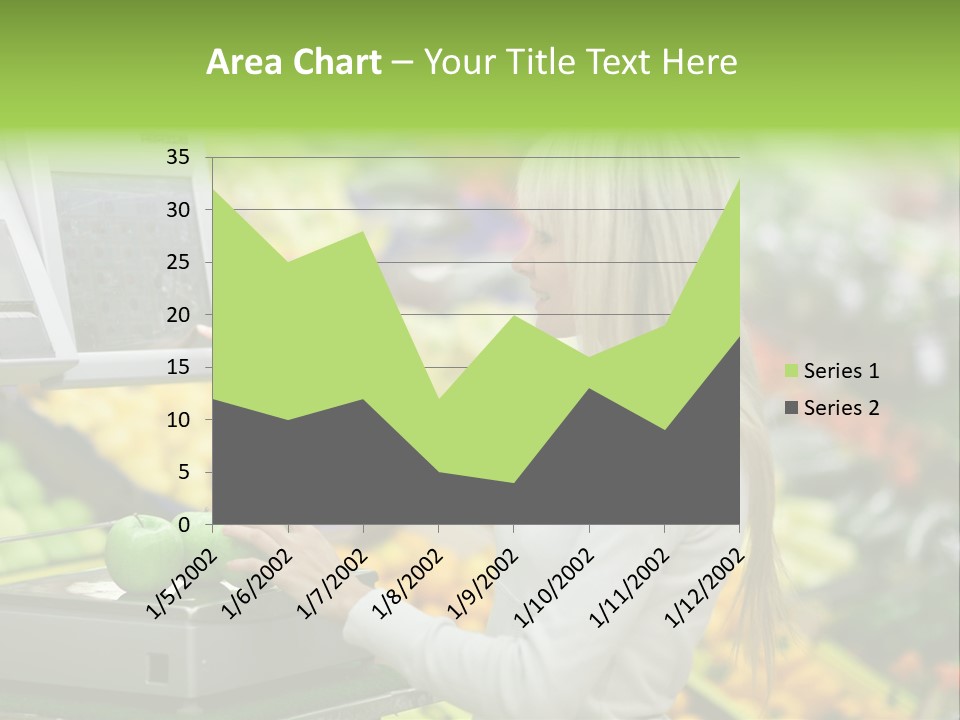 Fruit Commerce Customer PowerPoint Template