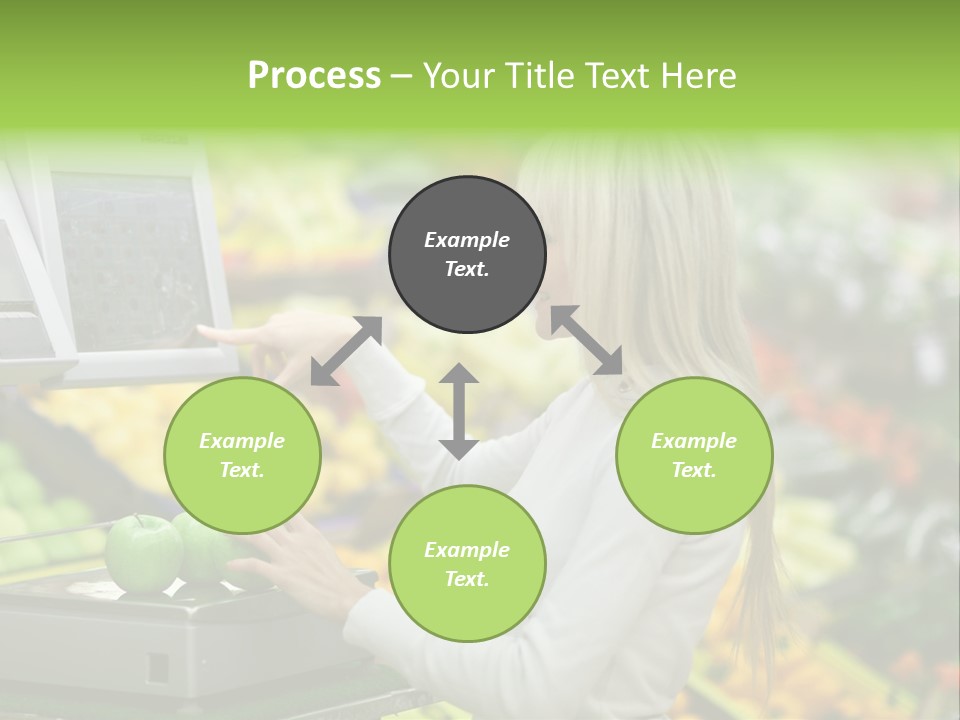 Fruit Commerce Customer PowerPoint Template