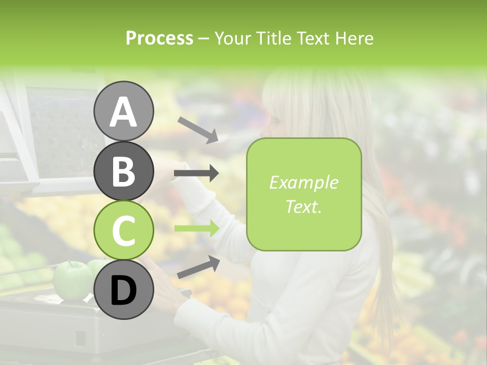 Fruit Commerce Customer PowerPoint Template