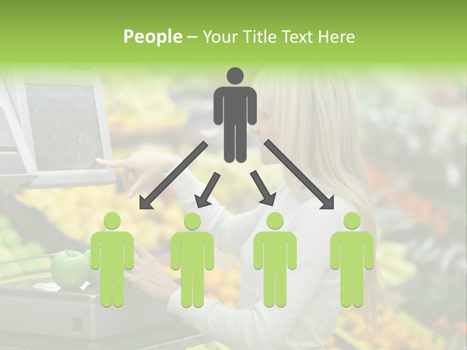 Fruit Commerce Customer PowerPoint Template