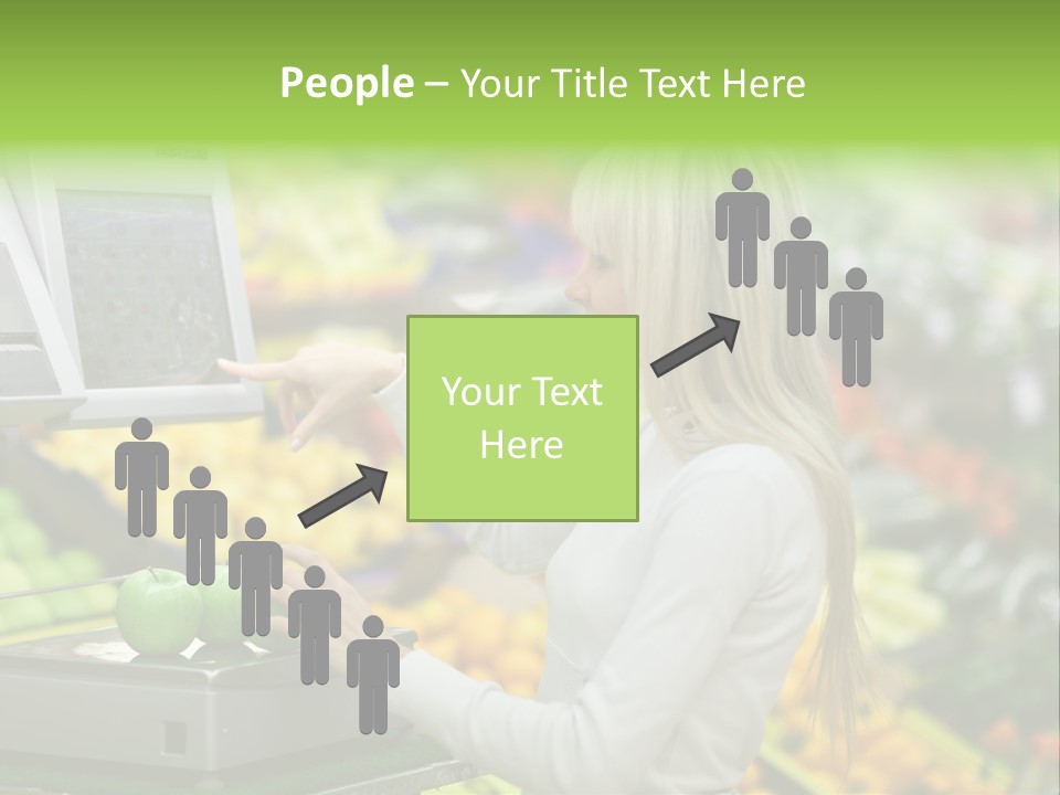 Fruit Commerce Customer PowerPoint Template