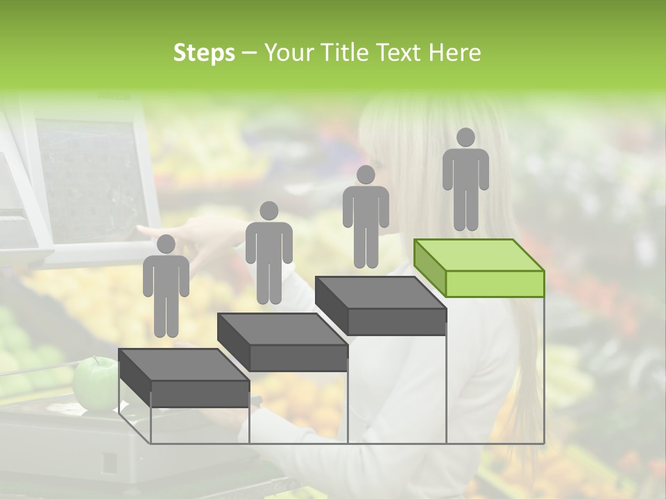 Fruit Commerce Customer PowerPoint Template