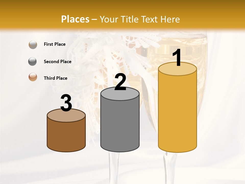 Glass Valentine Symbol PowerPoint Template