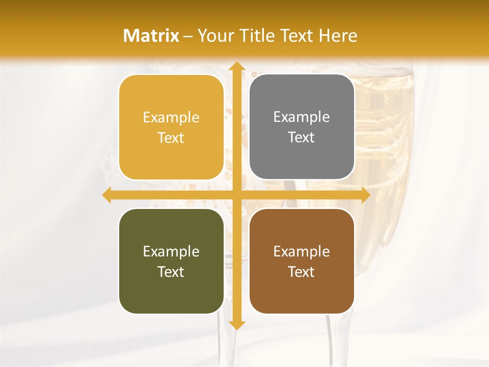 Glass Valentine Symbol PowerPoint Template