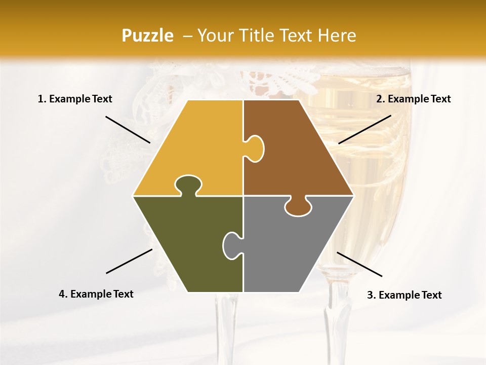Glass Valentine Symbol PowerPoint Template