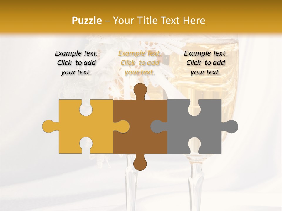 Glass Valentine Symbol PowerPoint Template