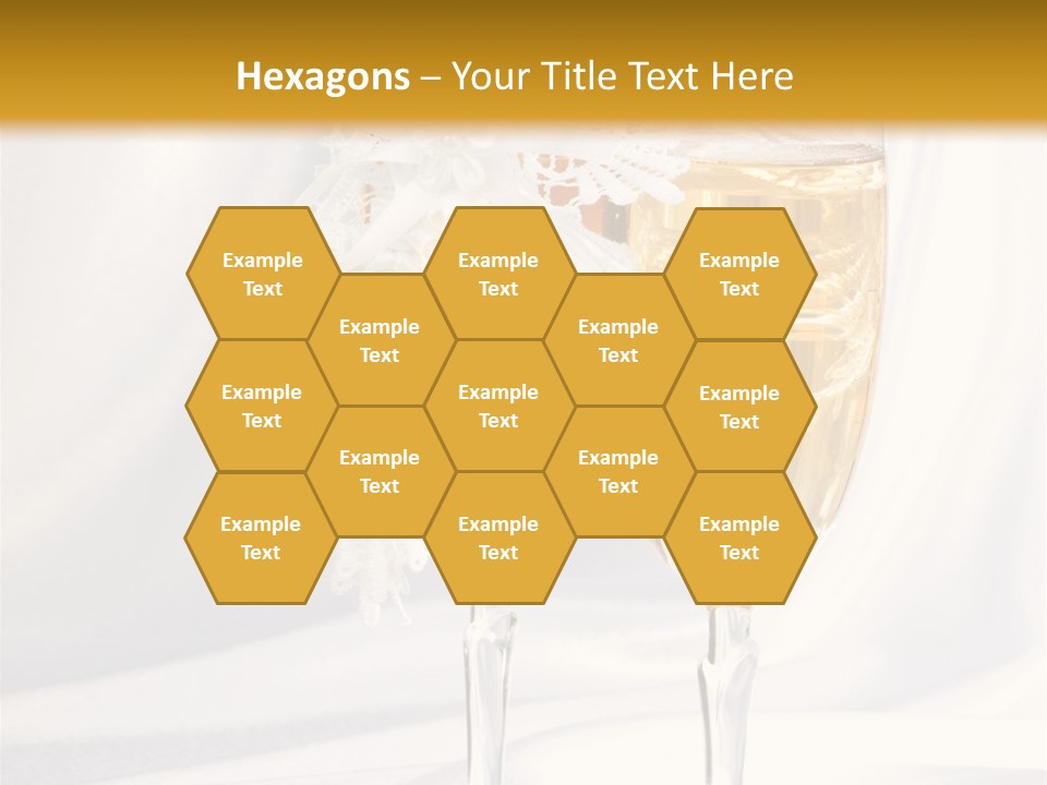 Glass Valentine Symbol PowerPoint Template