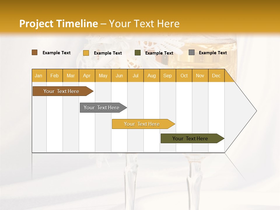 Glass Valentine Symbol PowerPoint Template