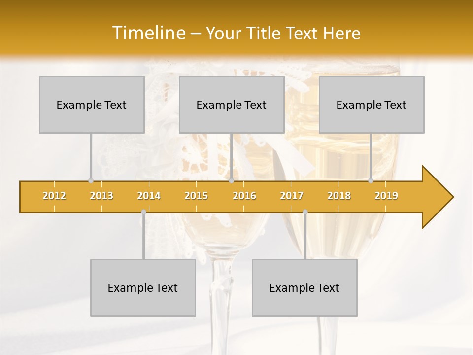 Glass Valentine Symbol PowerPoint Template