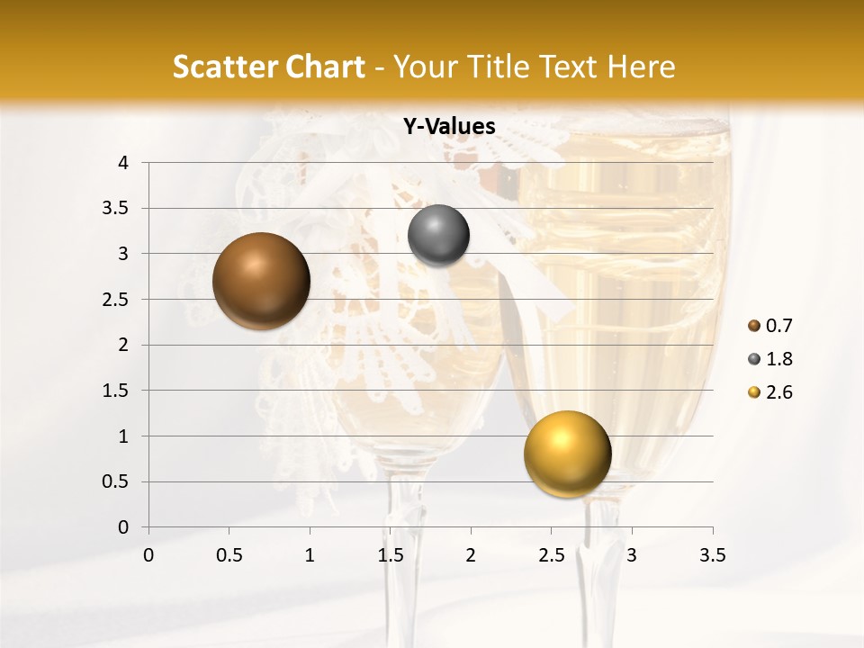 Glass Valentine Symbol PowerPoint Template