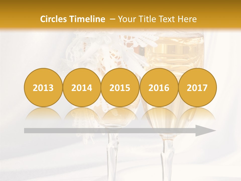 Glass Valentine Symbol PowerPoint Template