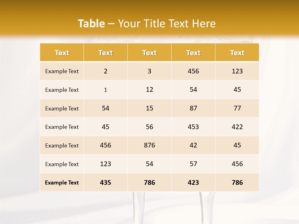 Glass Valentine Symbol PowerPoint Template