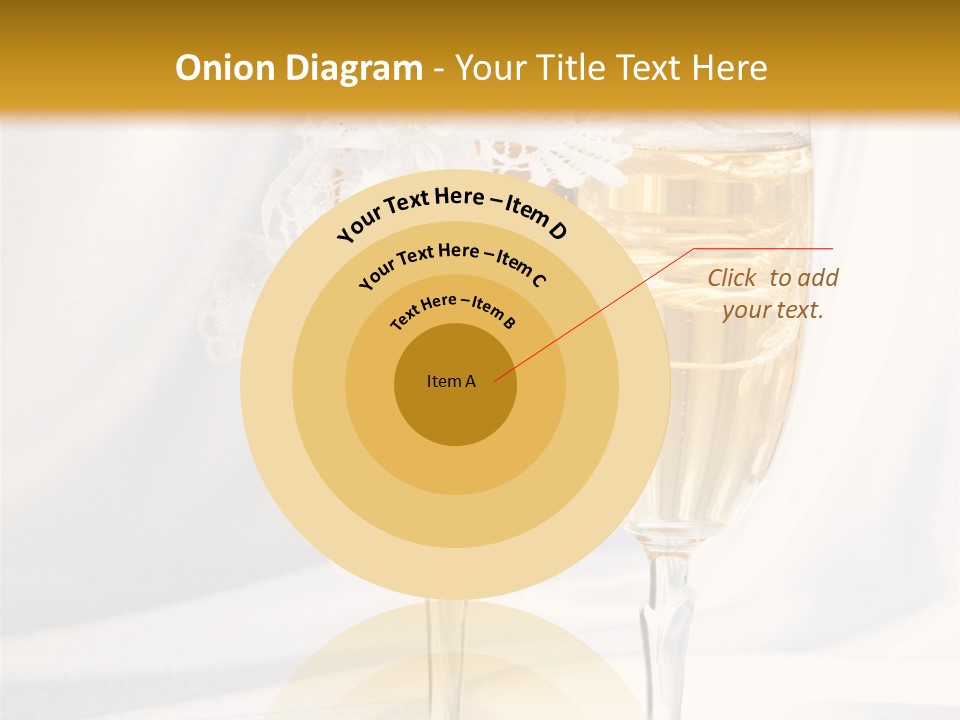 Glass Valentine Symbol PowerPoint Template