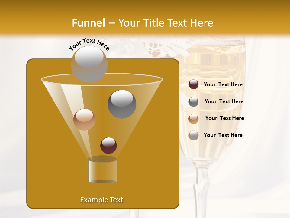 Glass Valentine Symbol PowerPoint Template