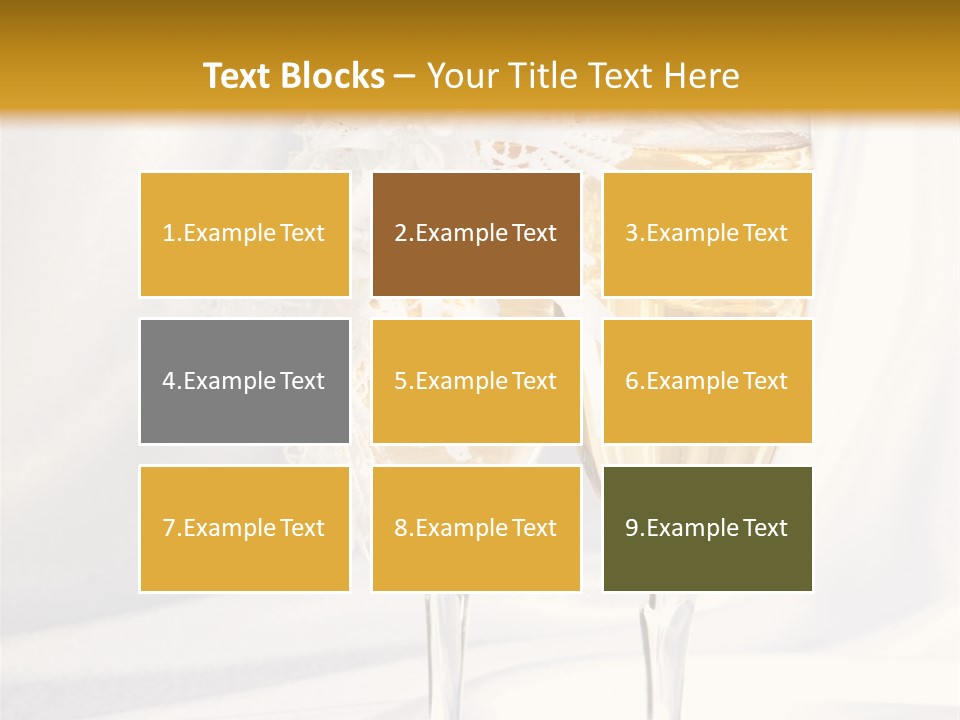 Glass Valentine Symbol PowerPoint Template