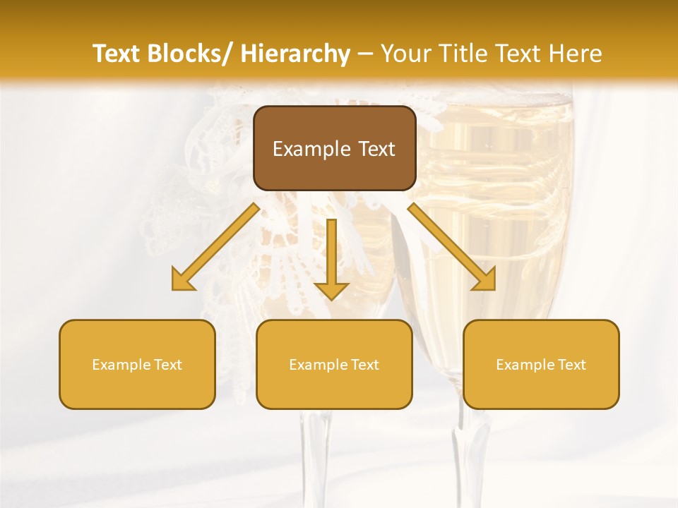 Glass Valentine Symbol PowerPoint Template