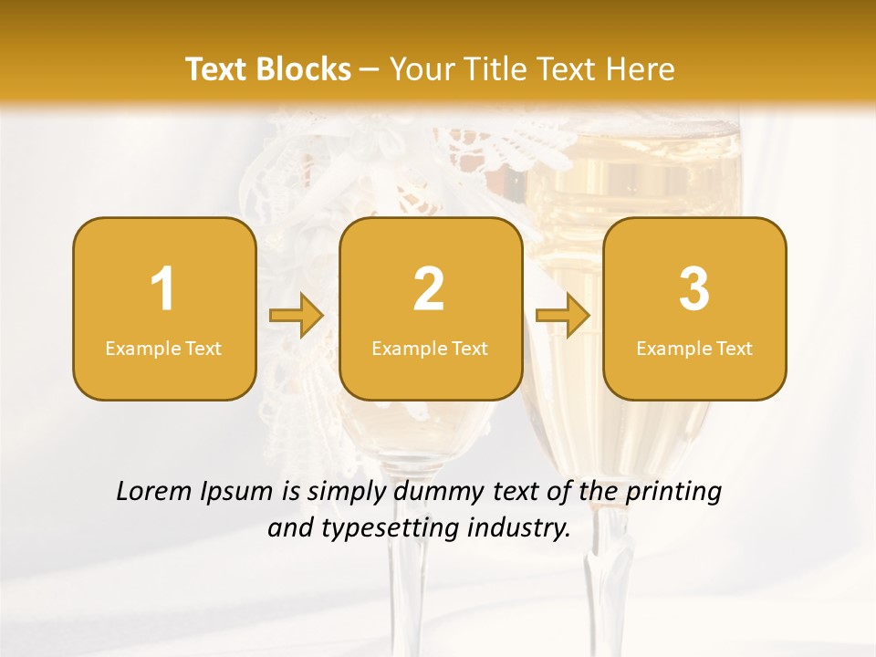 Glass Valentine Symbol PowerPoint Template