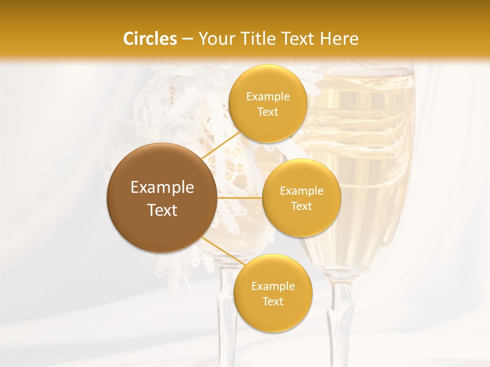 Glass Valentine Symbol PowerPoint Template