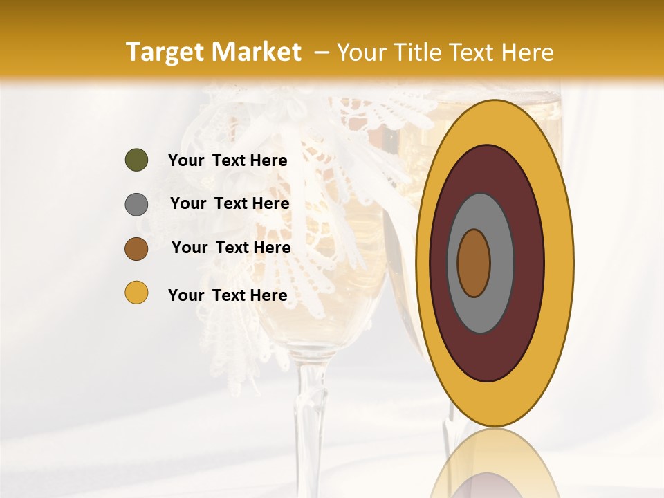 Glass Valentine Symbol PowerPoint Template