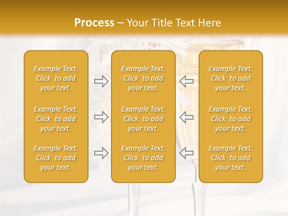 Glass Valentine Symbol PowerPoint Template