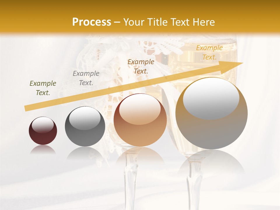 Glass Valentine Symbol PowerPoint Template