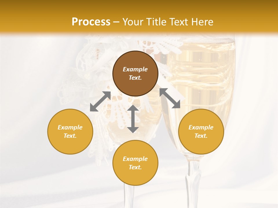 Glass Valentine Symbol PowerPoint Template