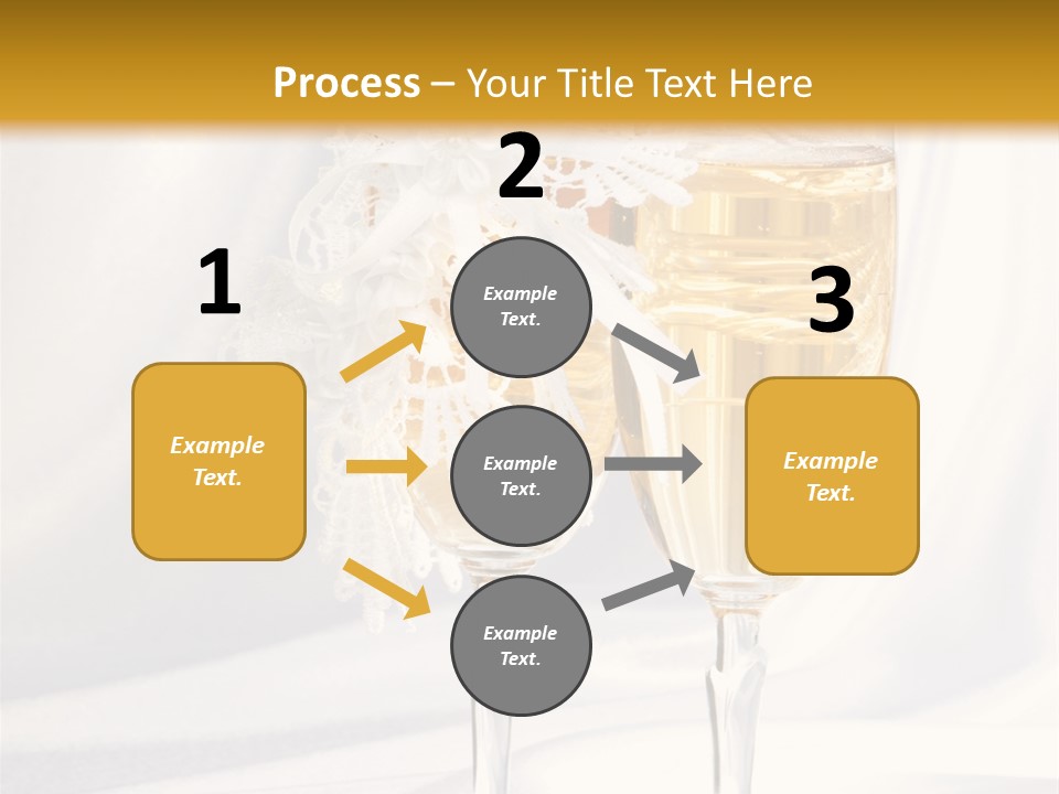 Glass Valentine Symbol PowerPoint Template