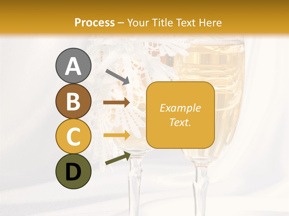 Glass Valentine Symbol PowerPoint Template