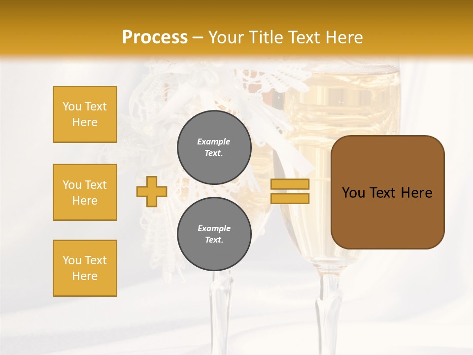 Glass Valentine Symbol PowerPoint Template