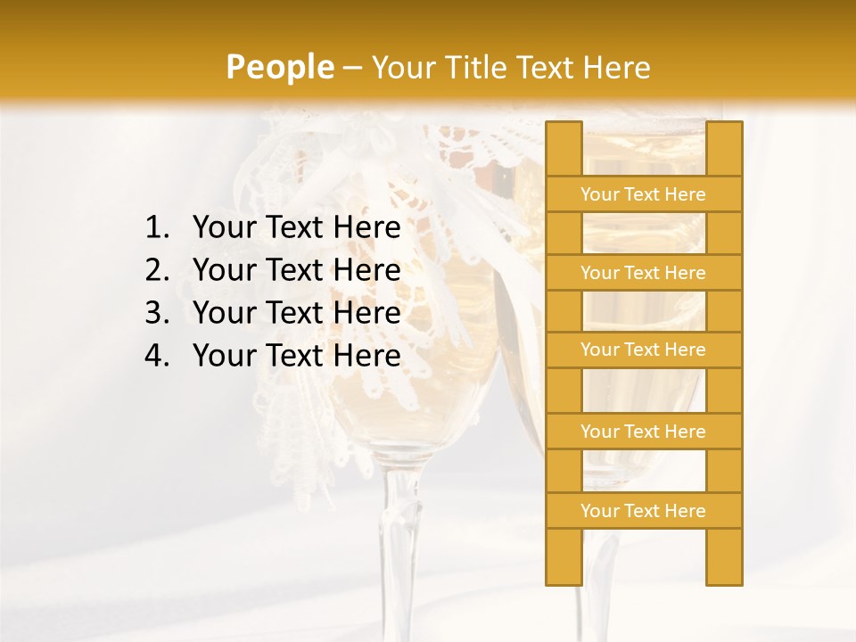 Glass Valentine Symbol PowerPoint Template