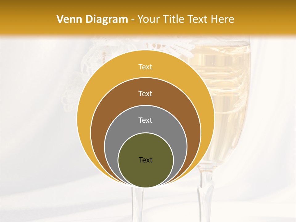 Glass Valentine Symbol PowerPoint Template