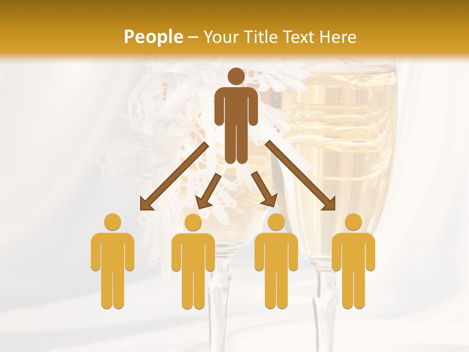 Glass Valentine Symbol PowerPoint Template