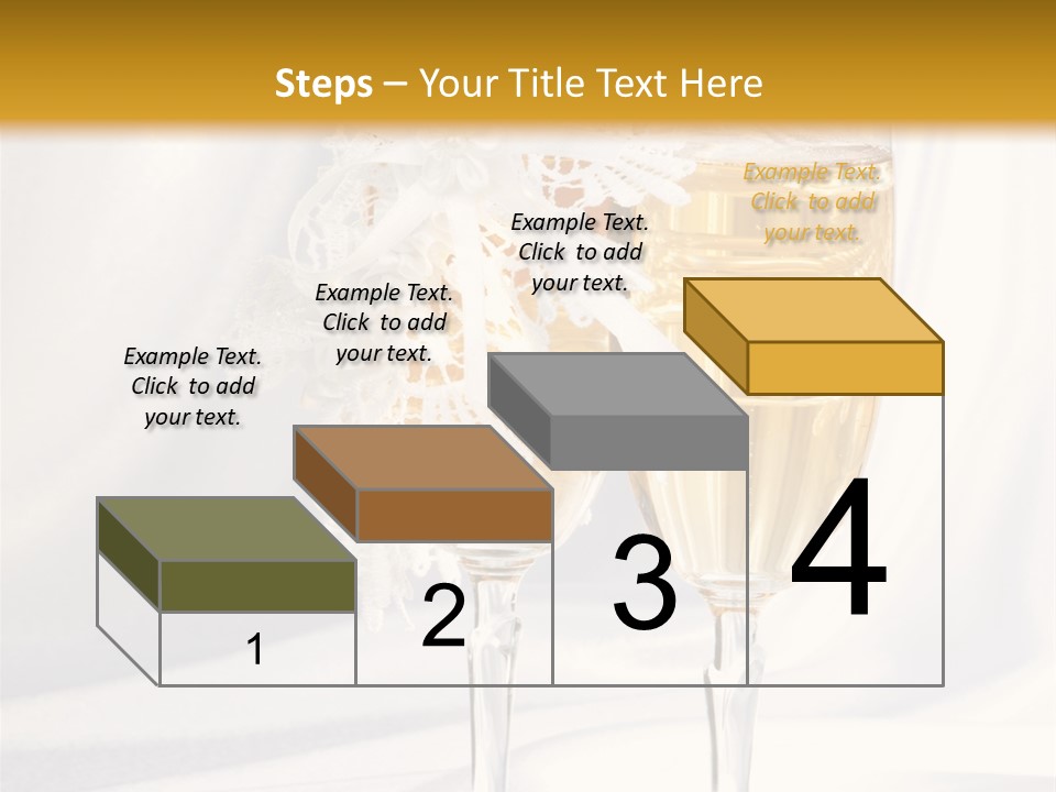 Glass Valentine Symbol PowerPoint Template