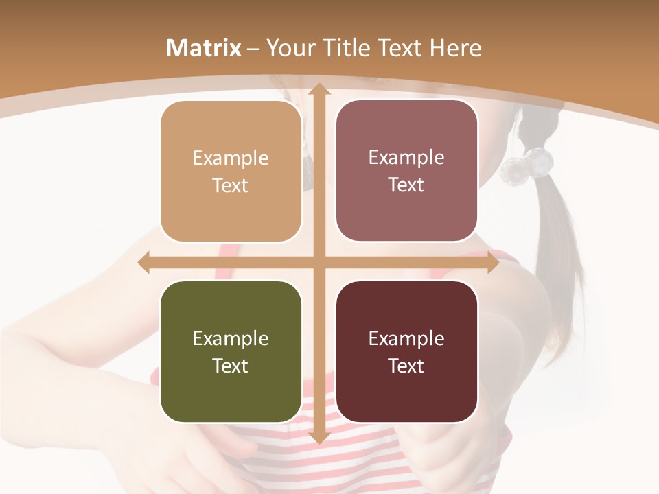 Small Lifestyle Preschooler PowerPoint Template