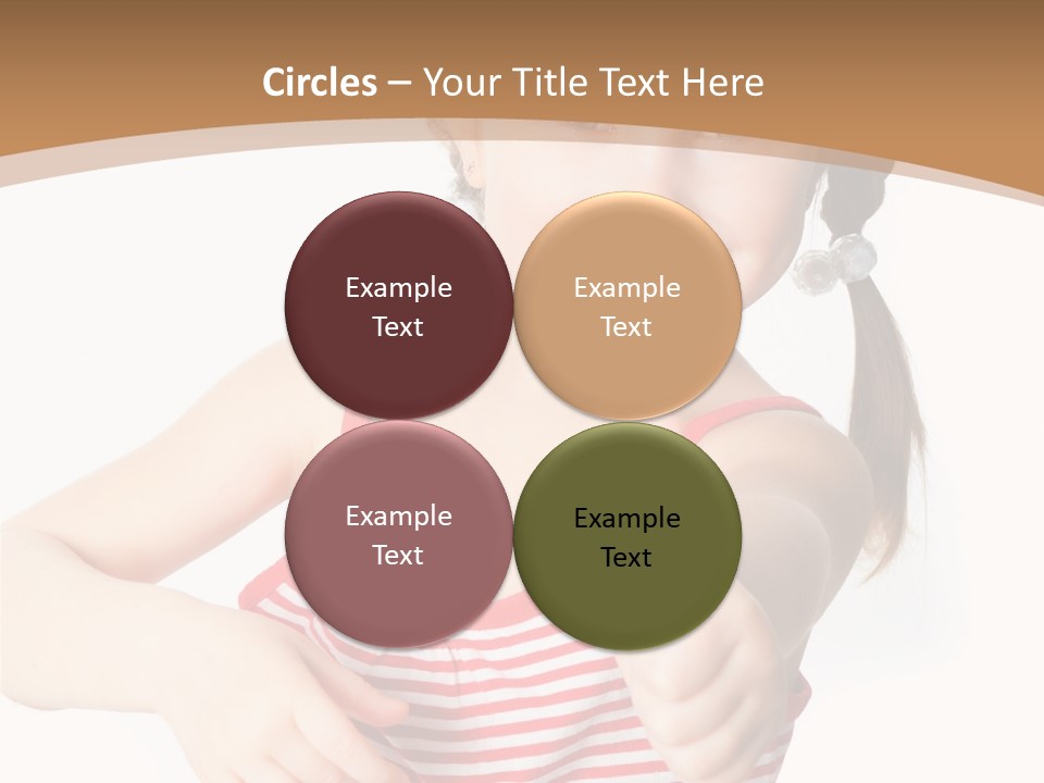 Small Lifestyle Preschooler PowerPoint Template