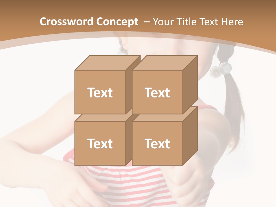 Small Lifestyle Preschooler PowerPoint Template