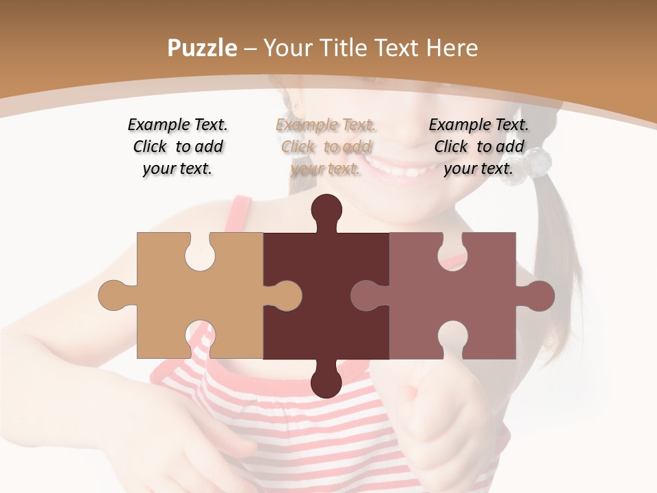 Small Lifestyle Preschooler PowerPoint Template