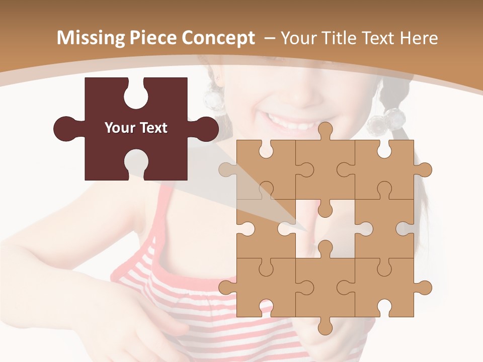 Small Lifestyle Preschooler PowerPoint Template