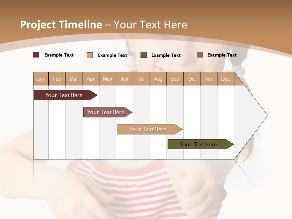 Small Lifestyle Preschooler PowerPoint Template