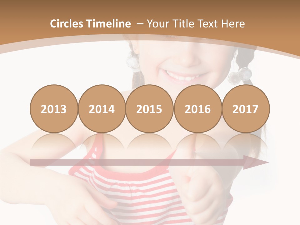 Small Lifestyle Preschooler PowerPoint Template