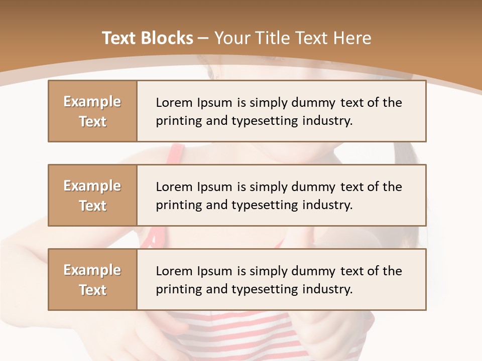Small Lifestyle Preschooler PowerPoint Template