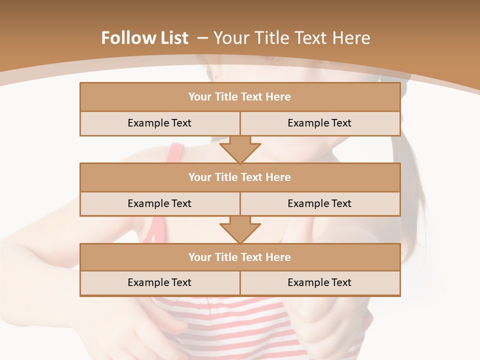 Small Lifestyle Preschooler PowerPoint Template
