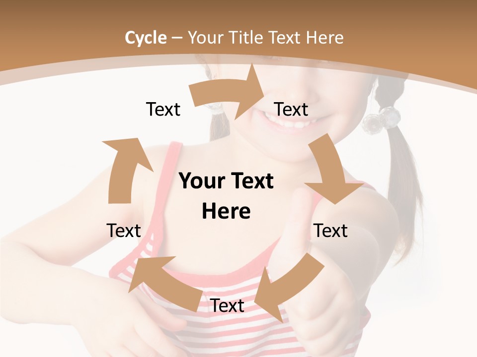 Small Lifestyle Preschooler PowerPoint Template