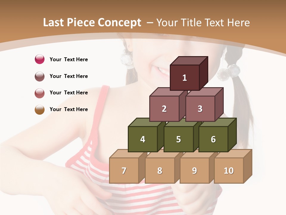 Small Lifestyle Preschooler PowerPoint Template