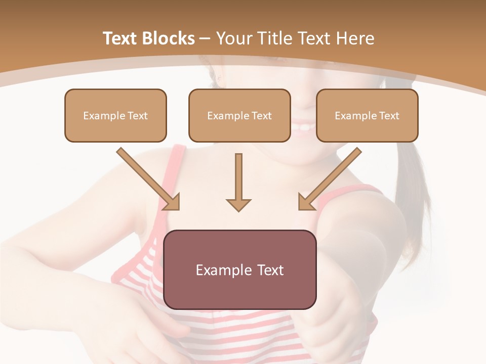 Small Lifestyle Preschooler PowerPoint Template
