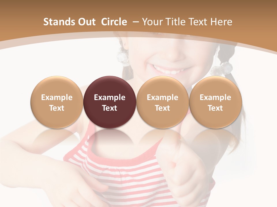 Small Lifestyle Preschooler PowerPoint Template