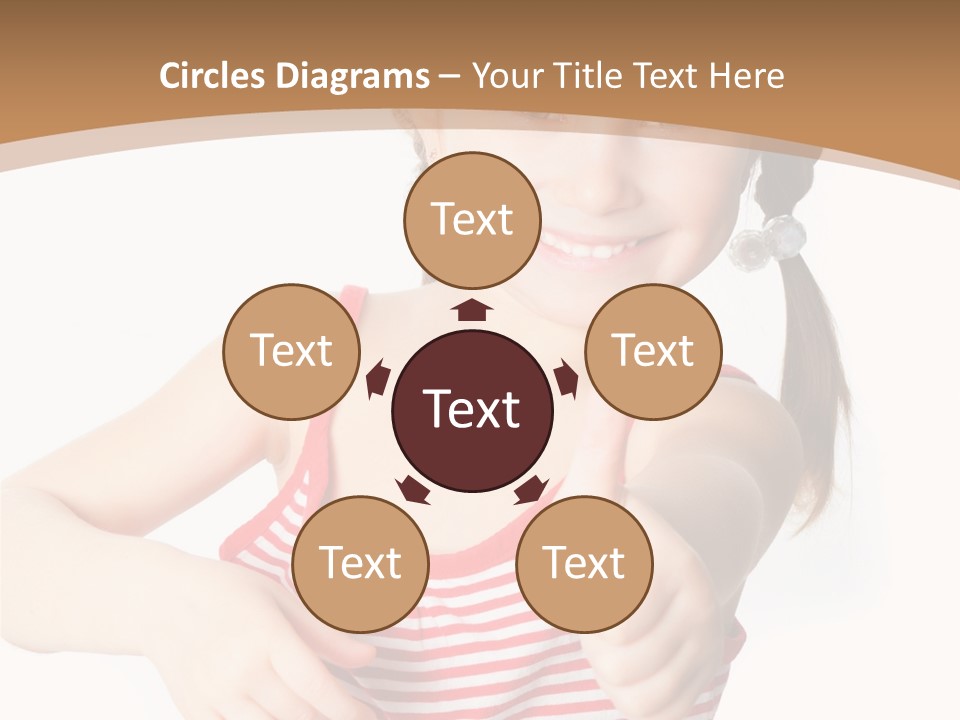 Small Lifestyle Preschooler PowerPoint Template