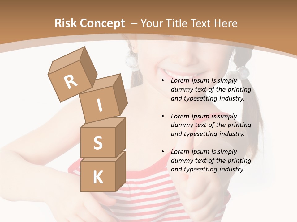 Small Lifestyle Preschooler PowerPoint Template