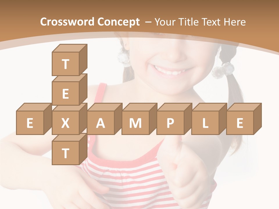 Small Lifestyle Preschooler PowerPoint Template